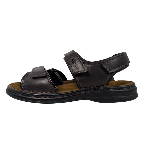 Josef Seibel Rafe Sandals Mens 10.5 EU 44 Dakota Brown Leather Straps 10104 main image 13